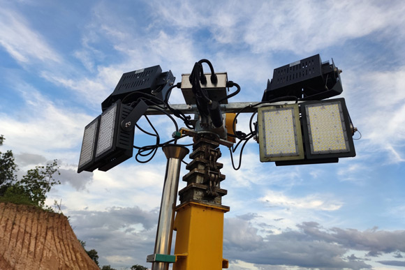 High Quality Portable Led Light Tower — Equipment Hire in Gladstone, QLD
