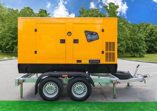 Mobile Diesel Charge Generator — Equipment Hire in Rockhampton, QLD