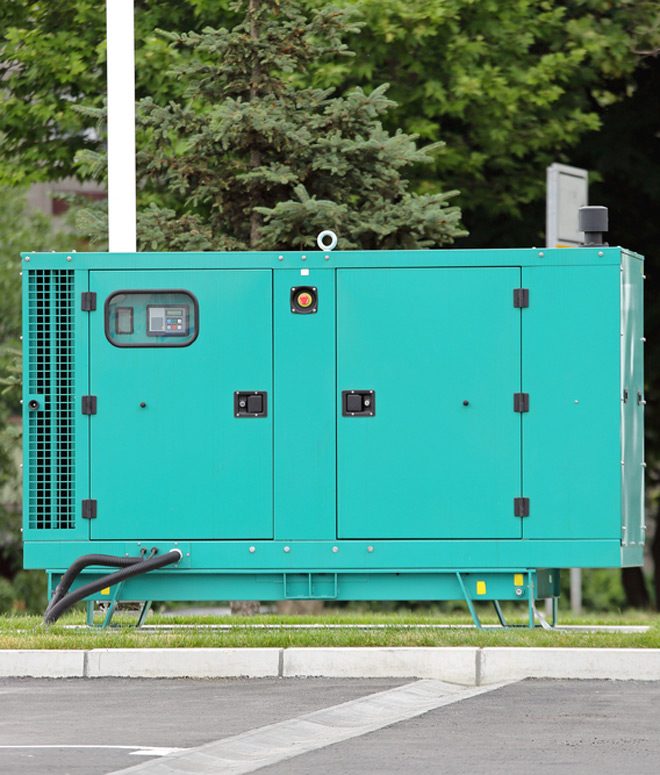 Diesel Generator for Emergency Electric Power — Equipment Hire in Gladstone, QLD
