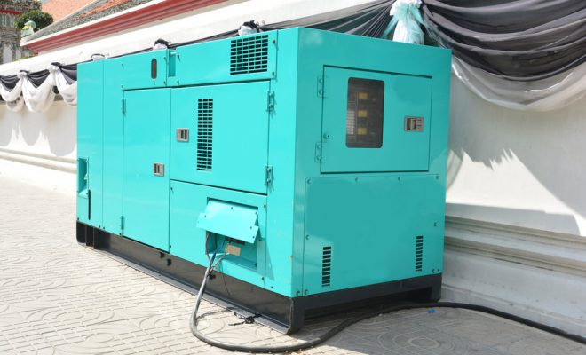 A Mobile Diesel Generator